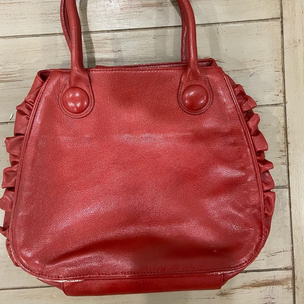 LOVCAT Paris Red leather bag